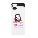 Thizzel Elegant Logo iPhone 5/5S Wallet Case