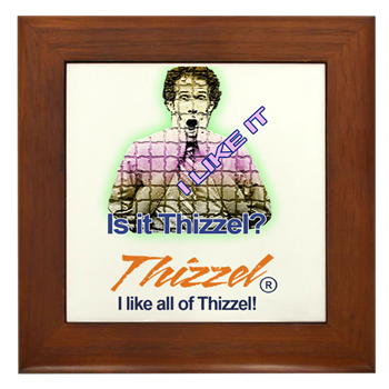 All of Thizzel Logo Framed Tile