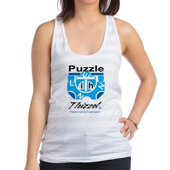 Puzzle Game Logo Racerback Tank Top
