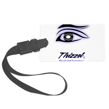 Thizzel Sight Logo Luggage Tag