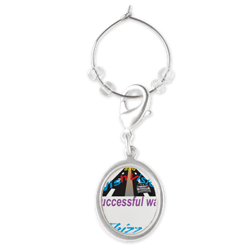 Thizzel Successful Logo Wine Charms