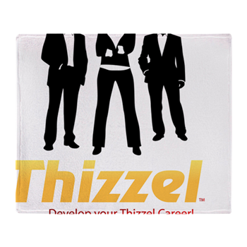 Thizzel Career Throw Blanket