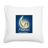 Thizzel Health Square Canvas Pillow