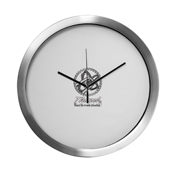 Friendship Logo Modern Wall Clock