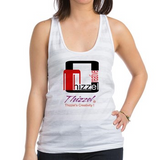 Thizzel Creativity Logo Racerback Tank Top