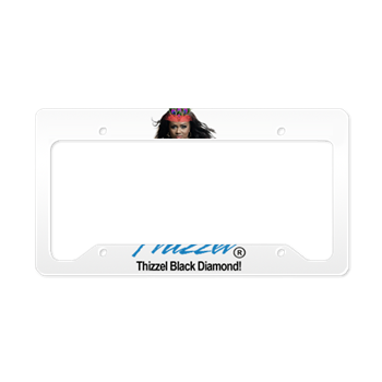 Thizzel Diamond License Plate Holder