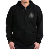 Railway Logo Zip Hoodie