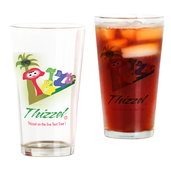 Live Tex Tree Vector Logo Drinking Glass