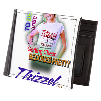 I feel Cheer for Thizzel Mens Wallet