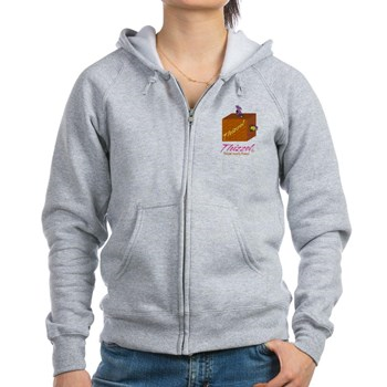 Funny Logo Zip Hoodie