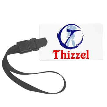 THIZZEL Trademark Luggage Tag