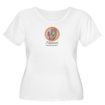 Discover Earth Logo Plus Size T-Shirt