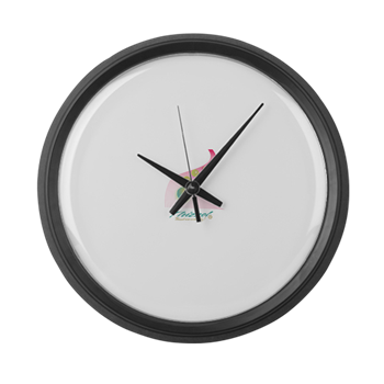 Progressing Vector Logo Large Wall Clock