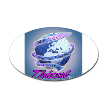 Thizzel Globe Decal