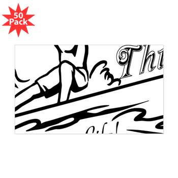 Thizzel Surfing Decal