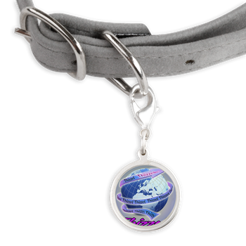 Thizzel Globe Pet Tags