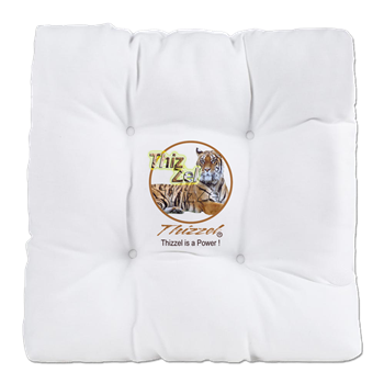 Power Logo Tufted Chair Cushion