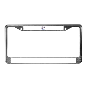 Text Effect Logo License Plate Frame