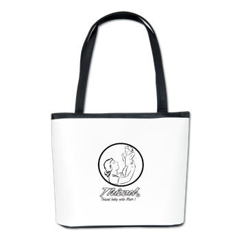 Mom Baby Logo Bucket Bag