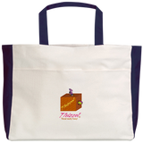 Funny Logo Beach Tote