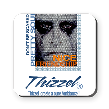 Thizzel create a pure Ambiance Cork Coaster