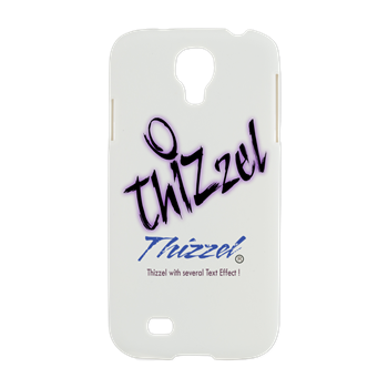 Text Effect Logo Samsung Galaxy S4 Case