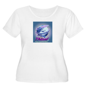 Thizzel Globe Plus Size T-Shirt