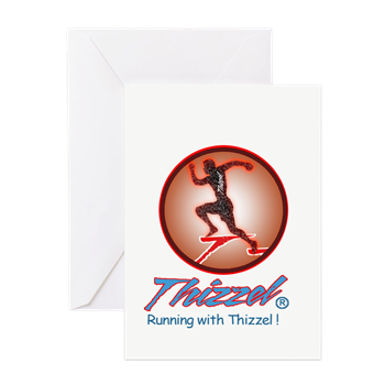 Runner Logo Greeting Cards