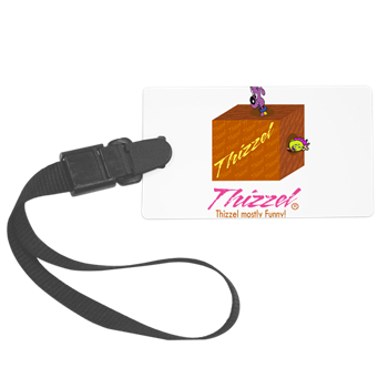 Funny Logo Luggage Tag