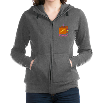 Funny Logo Zip Hoodie