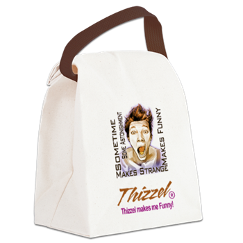 Thizzel makes me Funny Canvas Lunch Bag