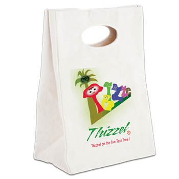 Live Tex Tree Vector Logo Canvas Lunch Tote
