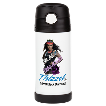 Thizzel Diamond Insulated Cold Beverage Bottle