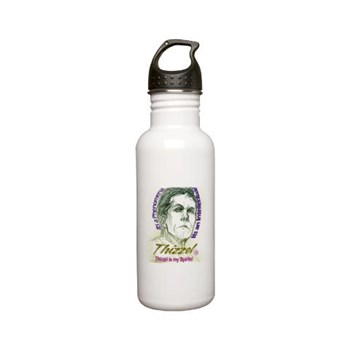 Thizzel is my Spirits Stainless Steel Water Bottle