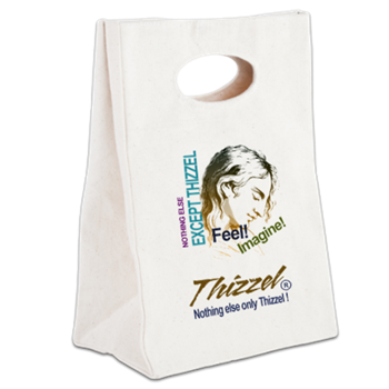 Only Thizzel Logo Canvas Lunch Tote