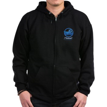 Swimming Logo Zip Hoodie