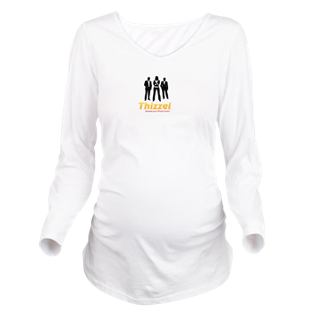 Thizzel Career Long Sleeve Maternity T-Shirt