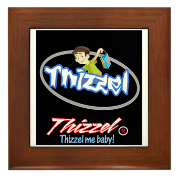 Thizzel Boy Framed Tile