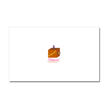 Funny Logo Car Magnet 20 x 12