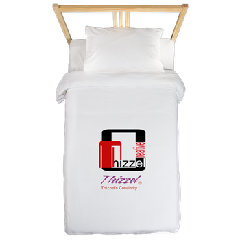 Thizzel Creativity Logo Twin Duvet