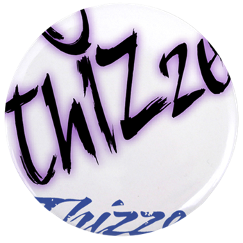 Text Effect Logo 3.5" Button