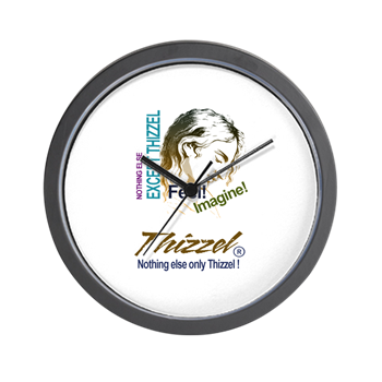 Only Thizzel Logo Wall Clock