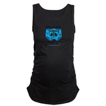 Puzzle Game Logo Maternity Tank Top