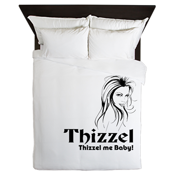 Thizzel Lady Queen Duvet