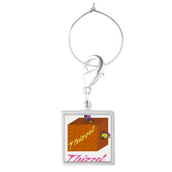 Funny Logo Wine Charms