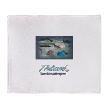 Thizzel Exist Logo Throw Blanket