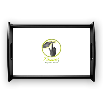 Finger T Logo Coffee Tray