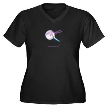 Magnifier Logo Plus Size T-Shirt