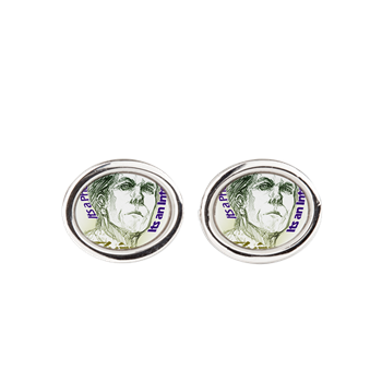 Thizzel is my Spirits Oval Cufflinks