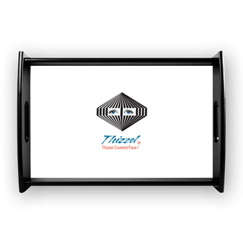 Thizzel Face Logo Coffee Tray